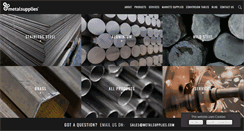 Desktop Screenshot of metalsupplies.com